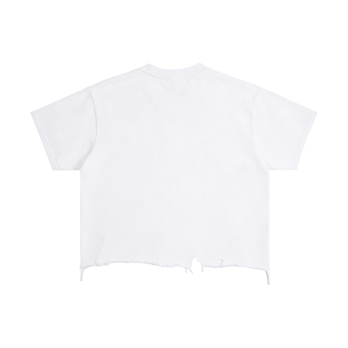 Vintage Wash Boxy Distressed Hem RETRO DINO GAME OVER T-Shirt