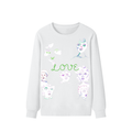 Classic Unisex Cotton LOVE HAS DIFFERENT FACES Sweatshirt