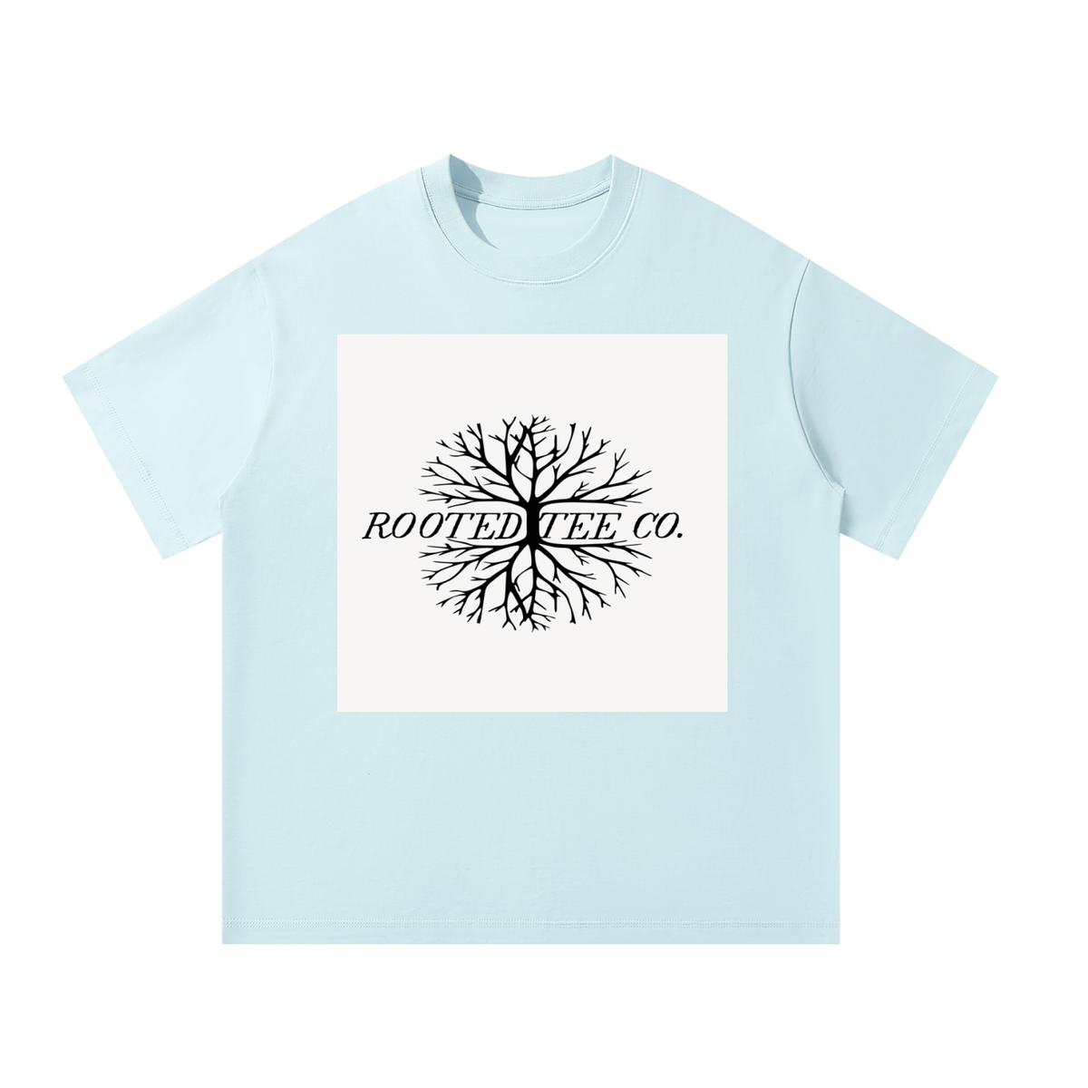 Unisex Oversized BRAND BOX LOGO T-Shirt