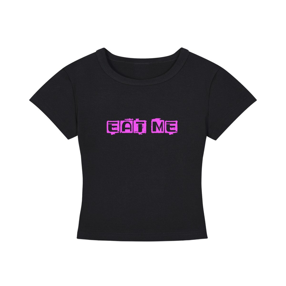 Women's Cropped EAT ME T-Shirt